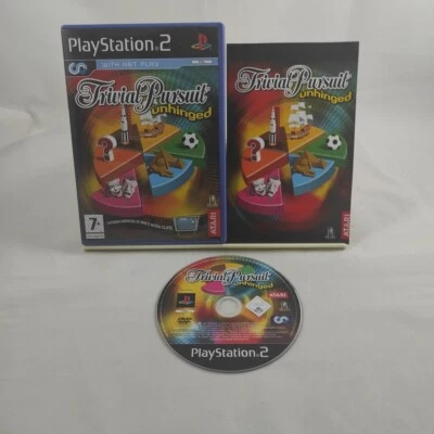 TRIVIAL PURSUIT UNHINGED PlayStation 2 PS2 game with manual - Image 1 of 2