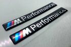 2 pcs. BMW M Performance Logo Sticker. Size 85x12mm.