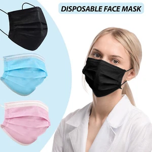Mascarilla Desechable 3 Capas No Quirúrgica Boca Nariz Protector Protección Mascarilla Antipolvo - Imagen 1 de 25