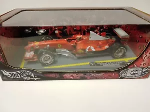 Hot Wheels Ferrari F2003-GA #1 Michael Schumacher World Champion 2003 1/18 B1026 - Foto 1 di 4
