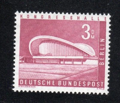Germany 1956-63 SC# 9N136 - Congress Hall , Berlin - M-NH Lot # 191 - Image 1 of 2