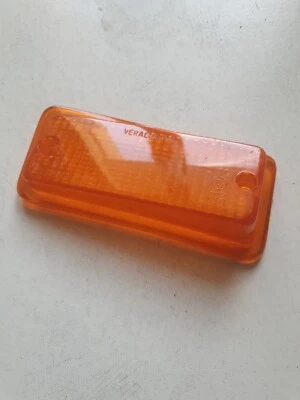 Lente Freccia Gemma Anteriore Sinistra VERALUX Lato Guida per Fiat 126 d'epoca - Immagine 1 di 4