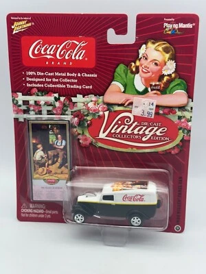 Johnny Lightning Coca Cola Vintage 1933 Willys Panel Van, 1:64, NIB - Image 1 of 4