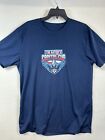Capitol Cup Soccer Tournament Mens Size Large Blue Short Sleeve Polyester