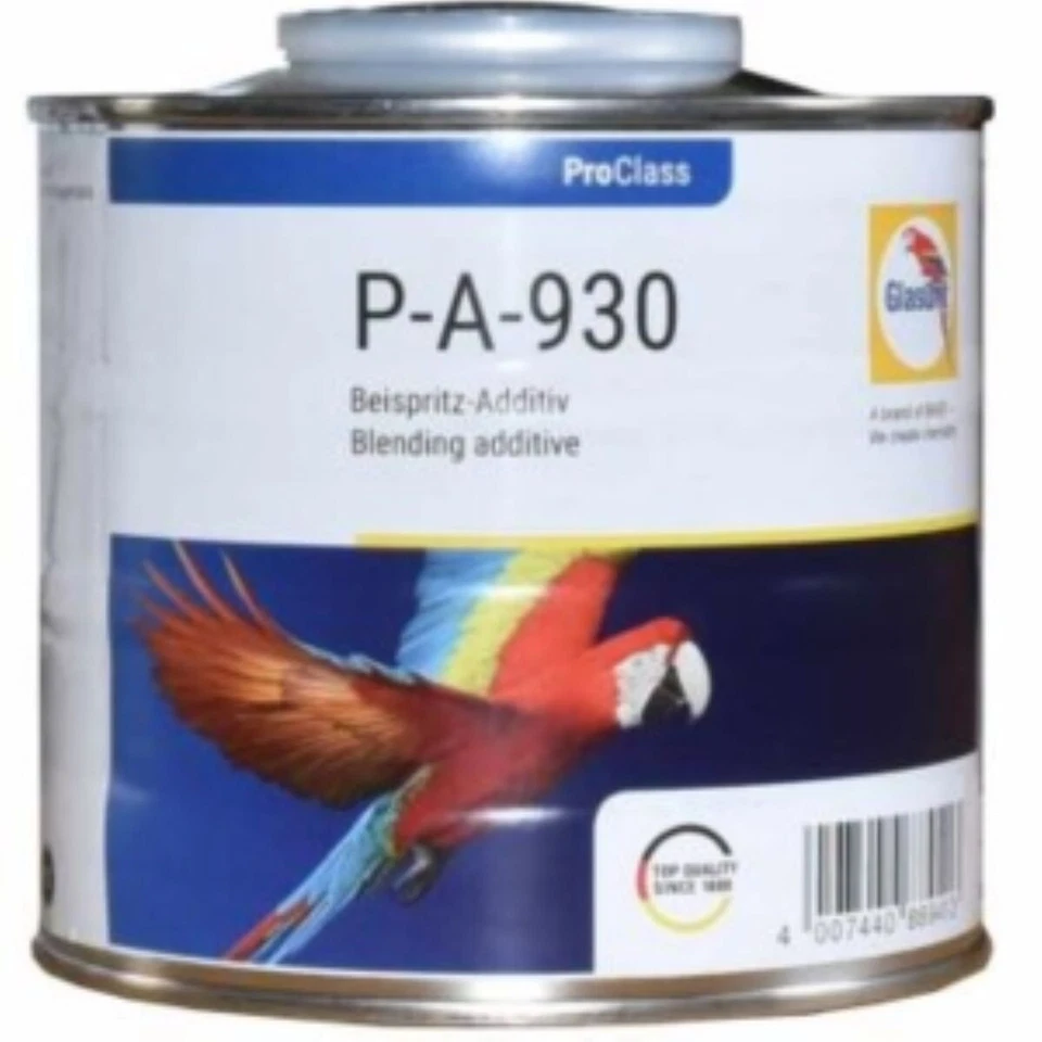 Glasurit Beispritz-Additiv P-A-930 in 0,5 Liter , Pro-Class ( Sonderpreis ) - Bild 1 von 1