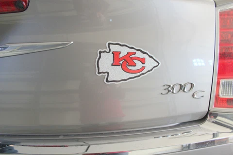 Kansas City Chiefs Colorful Team Magnet Arrowhead Lic. NFL Football Made in USA Cover