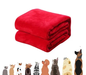 Coperta Plaid Per Cane Gatto Caldo 60x75cm Copridivano Animali Domestici - Foto 1 di 5