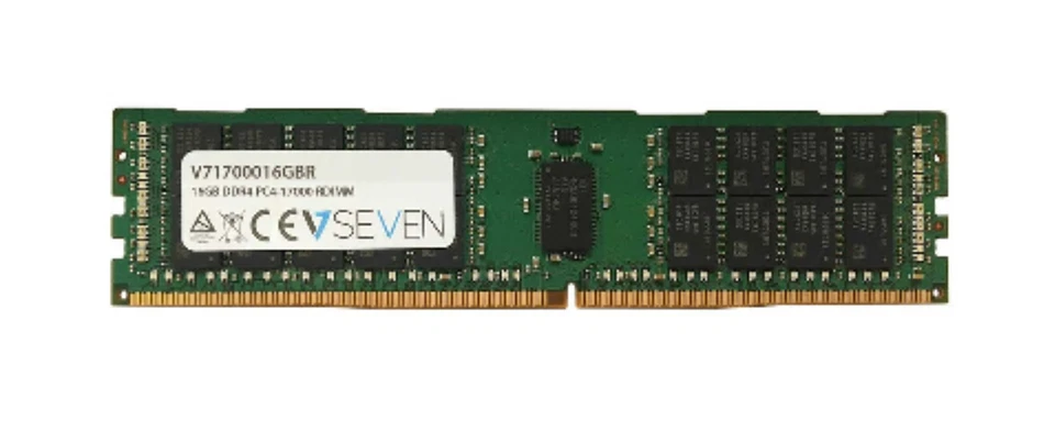 V7 16GB DDR4 PC4-170000 - 2133Mhz SERVER REG Server Memory Module - V71700016GBR - Image 1 of 1