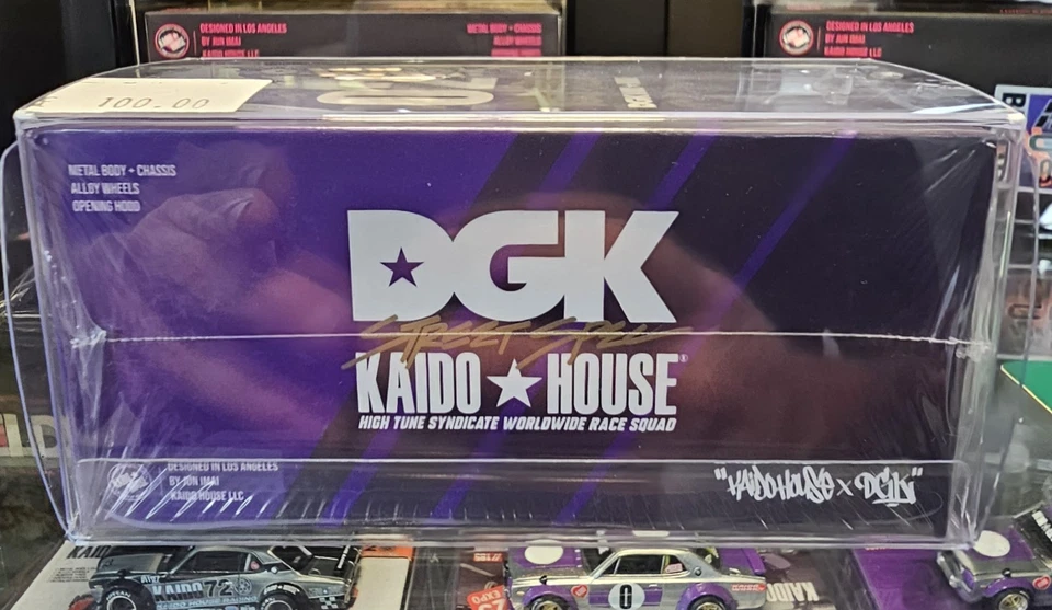 Mini GT Kaido House  X DGK Nissan Skyline GT-R R34 sealed  - Image 1 of 1
