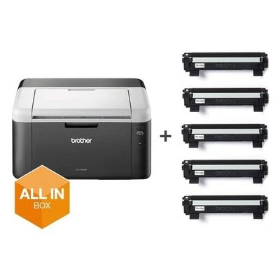 Brother Stampante Laser ( A4 Simplex 2400 x 600 ) ALL IN BOX HL1212WVB - Immagine 1 di 4