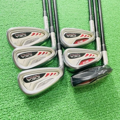ADAMS LH Iron Set IDEA 5.6.7.8.9.P Genuine Graphite Flex S Left Handed STORE - Image 1 of 4