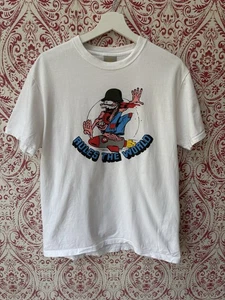 Camiseta Corteiz Rara Rocketman Blanca Talla Mediana - Imagen 1 de 5