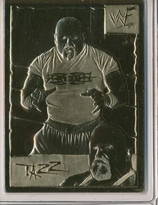 DANBURY MINT 22KT GOLD WWF WORLD WRESTLING FEDERATION TAZZ #39 - Picture 1 of 1