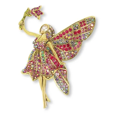 Heidi Daus "Forest Fairy" Crystal Fairy Pin #101 - Image 1 of 2