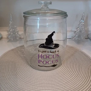 Hocus Pocus Halloween Cookie/Candy Jar - Picture 1 of 5