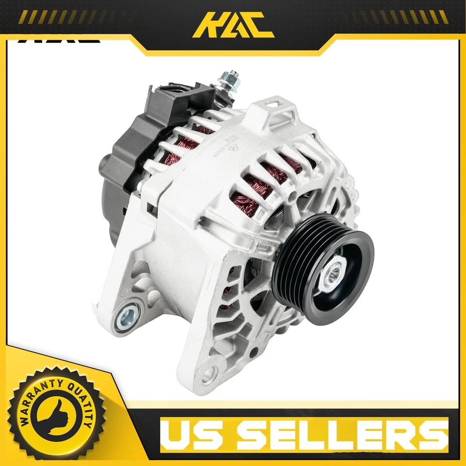12V 90A Alternator For 2014-2016 Kia Forte 1.8L and 2013-2017 Hyundai Elantra GT Foto 1 de 4