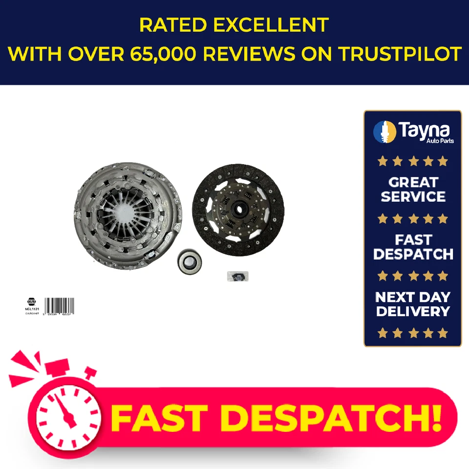Kit de embrague compatible con CITROEN DISPATCH 1.5D 1.6D 2016 en 240mm Calidad NAPA 1610665480 Foto 1 de 4