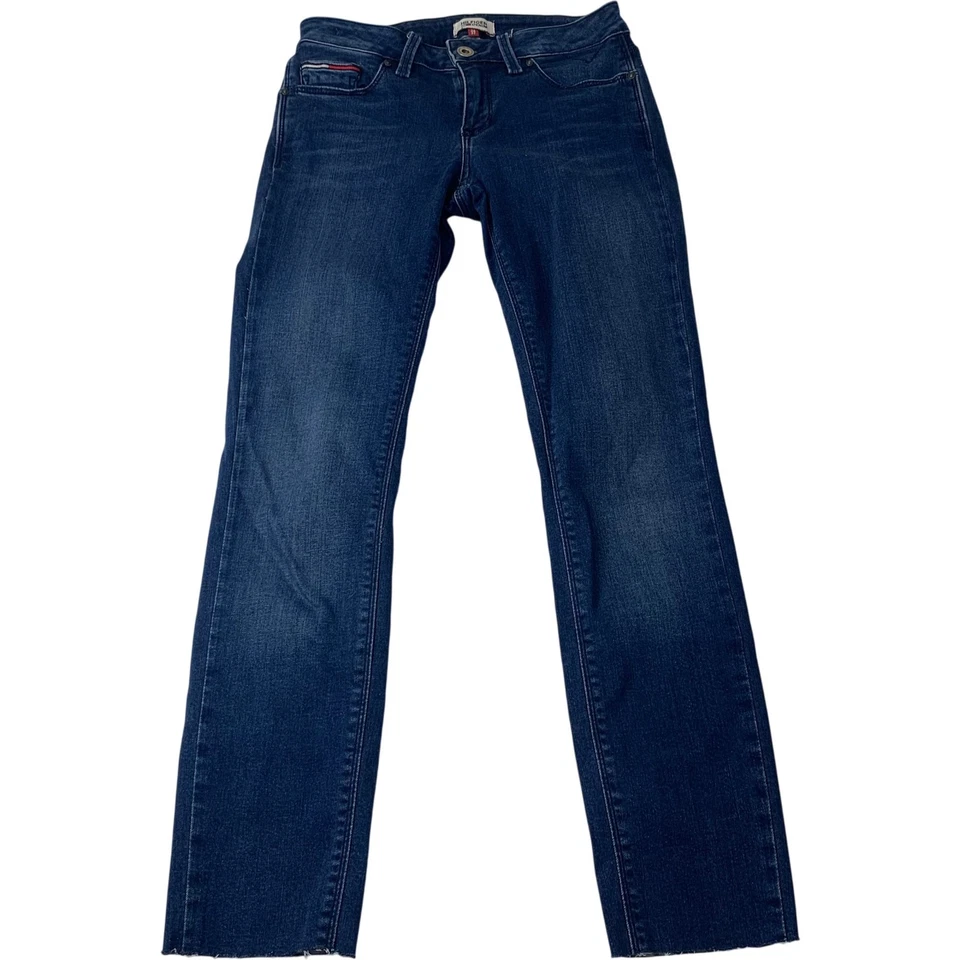 Hilfiger Denim Nora Skinny Mid Rise Blue Jeans Women's 26 X 27 — 第 1/4 张图片