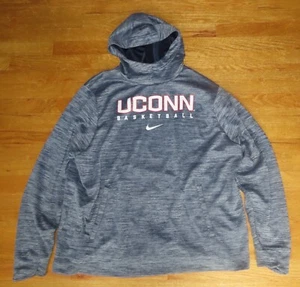 Nike Label UCONN CONNECTICUT HUSKIES Basketball (2XL) Hooded Sweatshirt - Picture 1 of 3