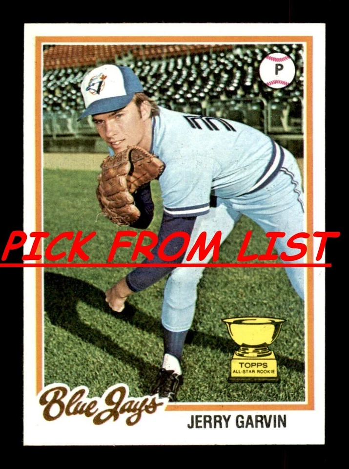 1978 Topps 240-479 EX-MT/NM Pick From List All PICTURED - Image 1 of 1