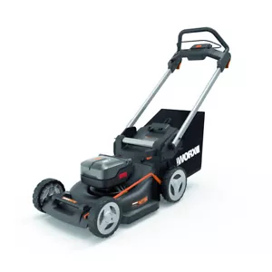 WORX 40V Akku Rasenmäher, 500m², 46cm, Mulchfunktion, kabellos mit Akkus, WG748E - Bild 1 von 5