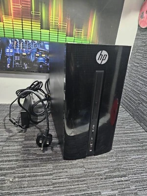 K57 HP 460-a060na Desktop Tower PC AMD A6 1Tb HDD 4Gb RAM Bluetooth DVD-RW, SD - Image 1 of 4