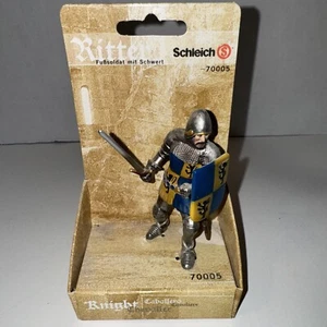 Schleich 70005 Caballero Azul con Espada y Escudo Mundo de Caballeros - NUEVO - Imagen 1 de 6