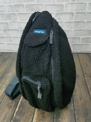 Kavu Mini Rope Snug Polar BLACK  with GRAY Sling - Image 1 of 4
