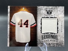 Willie McCovey Sportkings Vol 3 Legends LSM-38 Game Worn Jersey Patch AT1023-130