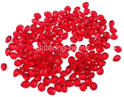 IGL Certified Natural Pear Cut 12x10 mm Size Lot Red Ruby Loose Gemstone 25P - Image 1 of 4