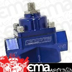 Aeroflow AF49-4000 Blue Style Reg 4.5-9 Psi Adjusbillet 1In 2 Out 3/8 NPT Port - Picture 1 of 3