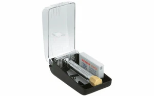 Merkur Progress Safety Razor w/ 10 Merker Super Platinum Blades #90570001 - Picture 1 of 2