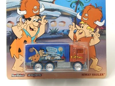Hot Wheels HIWAY HAULER Bedrock Bowl Flintstones 2015 Pop Culture - Image 1 of 2