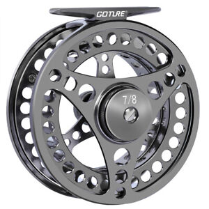 Fly Fishing Reel 3/4 5/6 7/8 9/10 Aluminum CNC-Machined Large Arbor Fly Reel