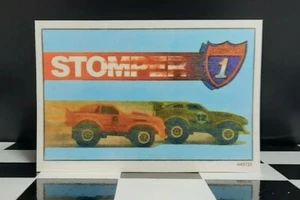 Repro 1985 Boo Berry Chocula ***SCHAPER STOMPER STICKER*** Cereal Prize Decal - Picture 1 of 2