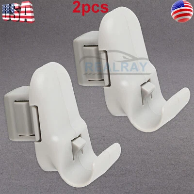 2x Clips de soporte gris para para parasol de coche LC6269261B77 para Mazda 3 5 6 CX9 Foto 1 de 4