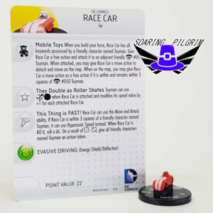 DC Heroclix RACE CAR (TOY) - 099b - RARE Superman Legion Super Heroes Set #99b - Picture 1 of 1