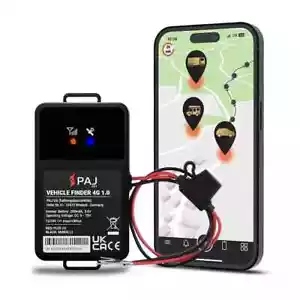PAJ GPS Tracker Vehicle Finder 4G 1.0 - Direktanschluss an 9-75V Fahrzeugbatteri - Bild 1 von 7