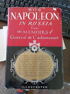 Antique Book With Napoleon In Russian Dust Jacket 1935 1st Edition?  Marrow - Image 1 of 4
