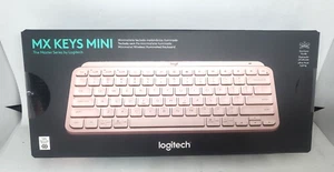 Logitech MX Keys mini Wireless Keyboard (Rose) - Picture 1 of 4