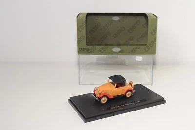 A51 1:43 EBBRO 44536 DATSUN 17 ROADSTAR ROADSTER 1938 ARANCIONE-MARRONE NUOVO... - Immagine 1 di 4