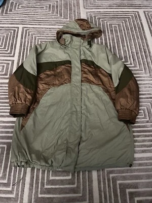 Chaqueta Anthropologie para mujer talla M verde manga larga mezcla de viscosa Foto 1 de 4