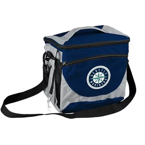 Logo Brand Seattle Mariners 24-Can Cooler Tote P Cover