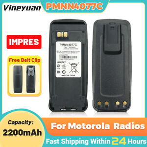 1PC PMNN4077 IMPRES Battery For Motorola XPR6300 XPR6350 XPR6380 XPR6550 XPR6580