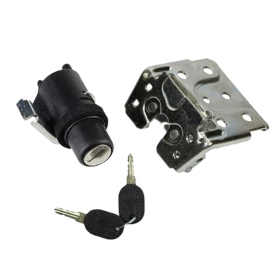 KIT SERRATURA CHIUSURA PORTELLONE PORTA COFANO POSTERIORE PER FIAT PANDA 141 - Immagine 1 di 4
