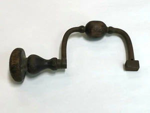 Raro soporte vintage para brocas de madera, tipo bola, talla para dama, sin trinquete, envío gratuito - Imagen 1 de 9