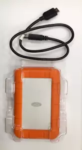 LaCie Rugged 500gb 1TB 2tb Thunderbolt USB 3.0 Portable Hard Drive External HDD - Picture 1 of 3