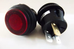 led illuminated push on /push off latching switch 12v RED - Picture 1 of 1