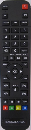 SDGstore Telecomando Di Ricambio Per Telesystem TS9011HD