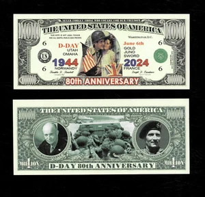 DOLLARS 80TH ANNIVERSARY D-DAY - Picture 1 of 1
